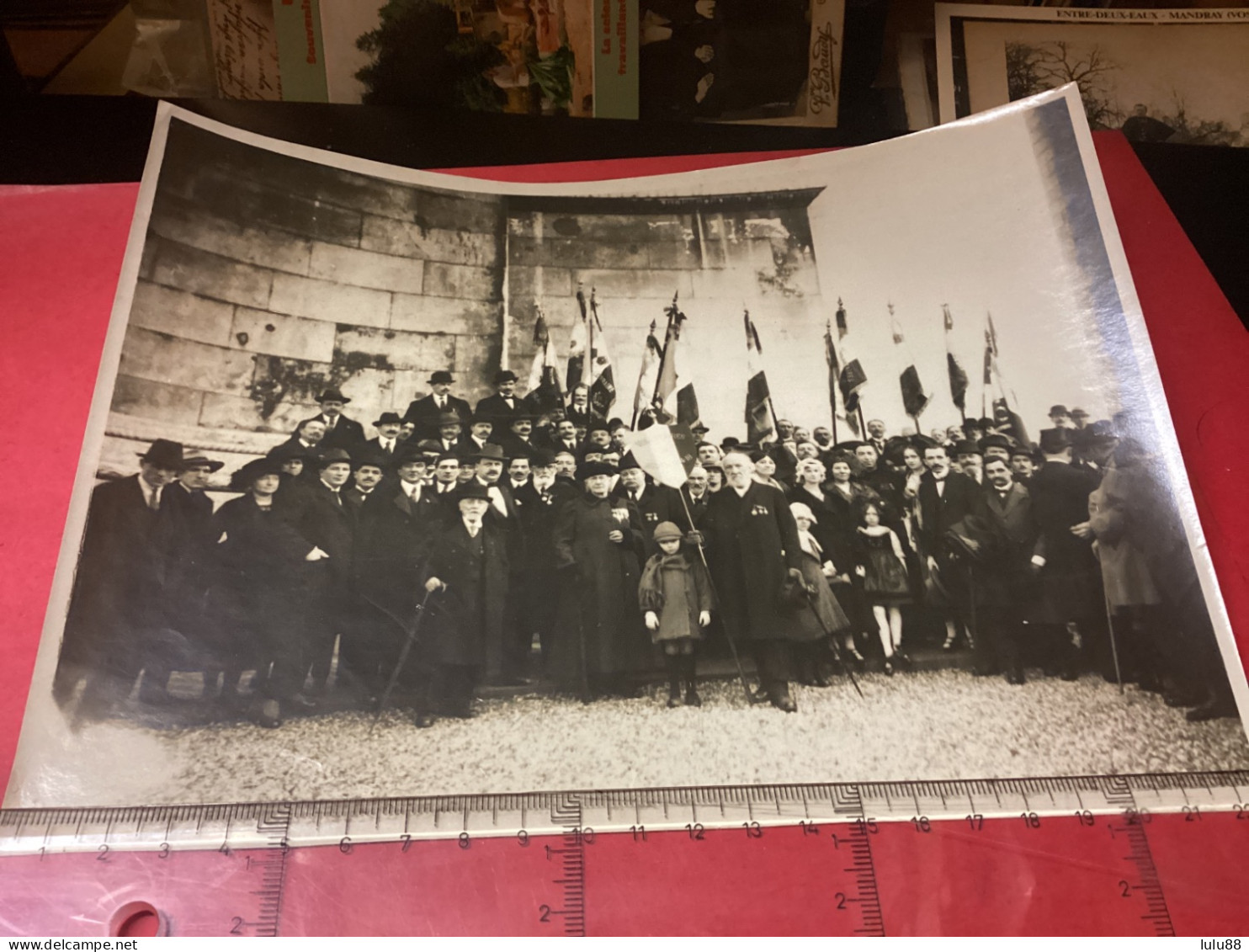 ALSACE. Militaria. Les Engagés Volontaires à L’Arc De Triomphe. 11 Novembre 1920 - Otros & Sin Clasificación