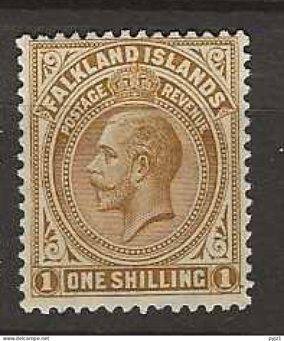 1912 MH Falkland Islands Mi 30 - Falkland