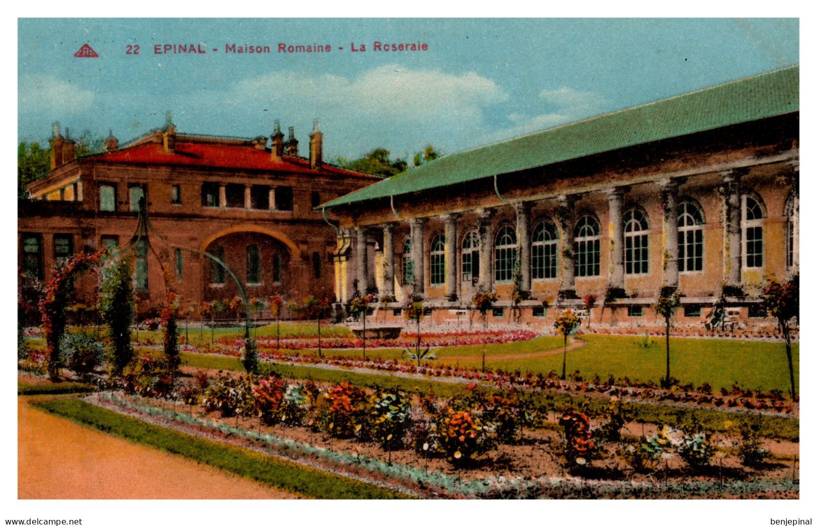 Epinal -  Maison Romaine - La Roseraie - Epinal