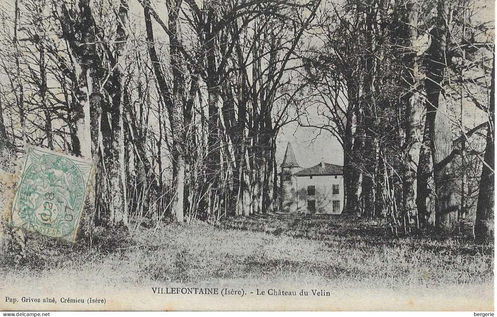 C/269            38   Villefontaine    -   Le Chateau Du Velin - Autres & Non Classés