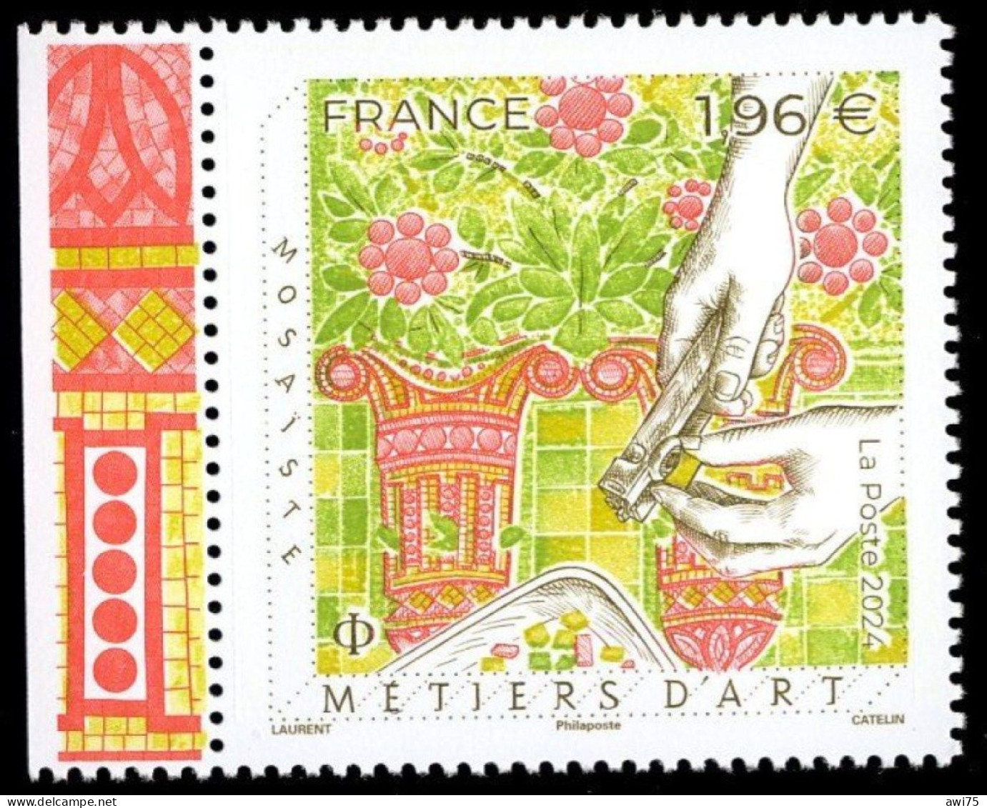 "Métiers D'Art - Mosaiste" 2024 - Unused Stamps