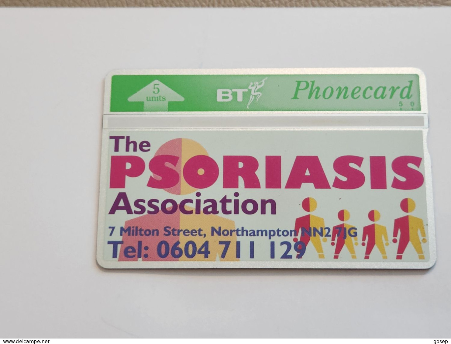 United Kingdom-(BTG-108)-The Psoriasis Association-(119)(5units)-(232C98521)(tirage-500)(price Cataloge-12.00£-mint - BT General Issues