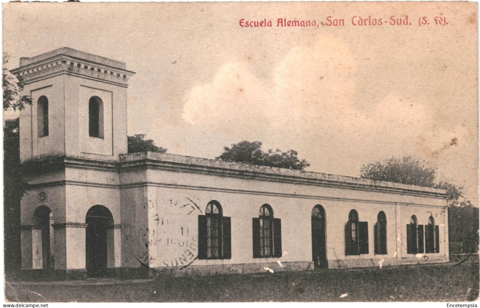 CPA Carte Postale Argentine San Carlos Sud Escuela Alemana  VM80116ok - Argentinien