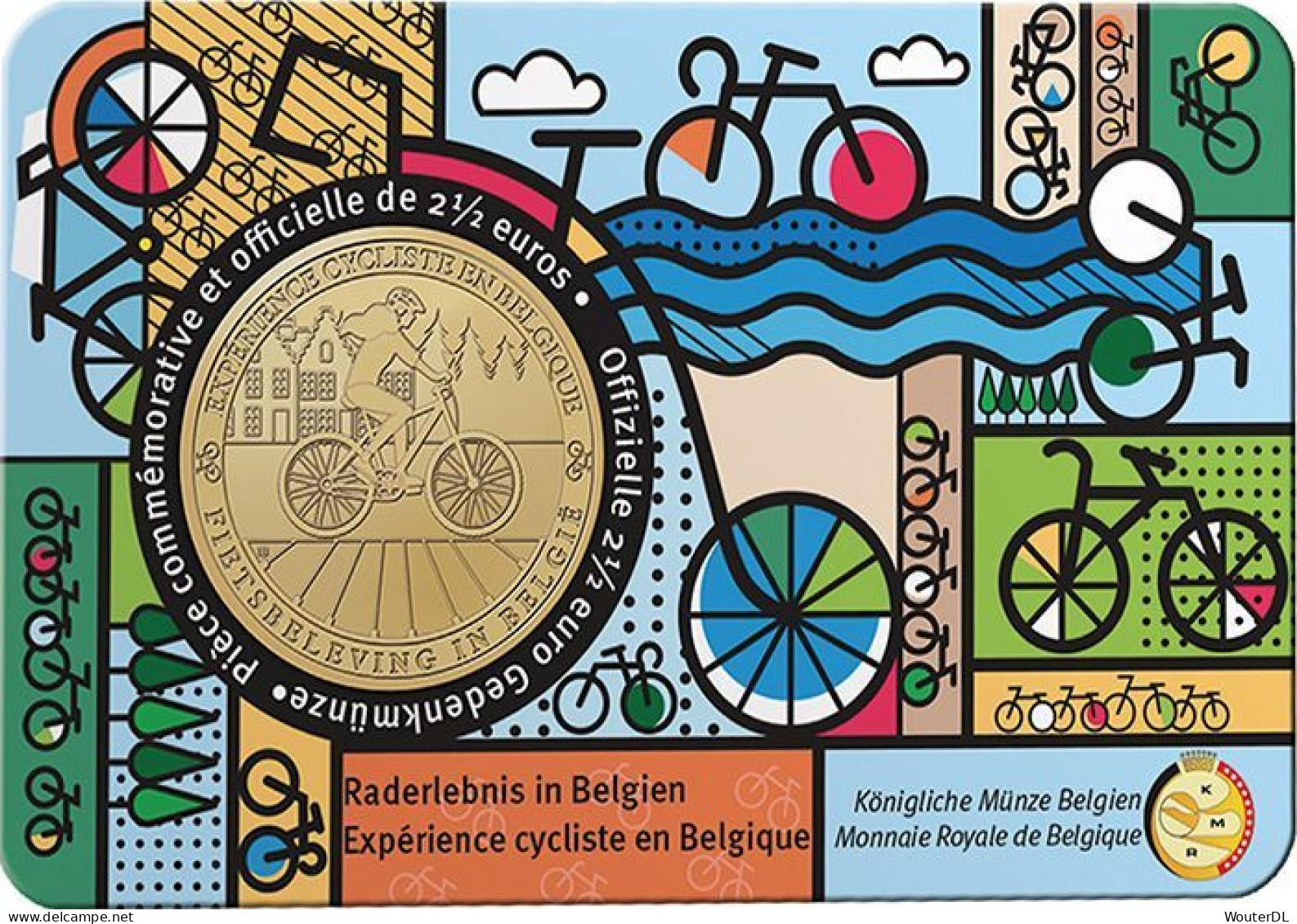 2,5 Euro België 2023 Fietsbeleving - Belgio