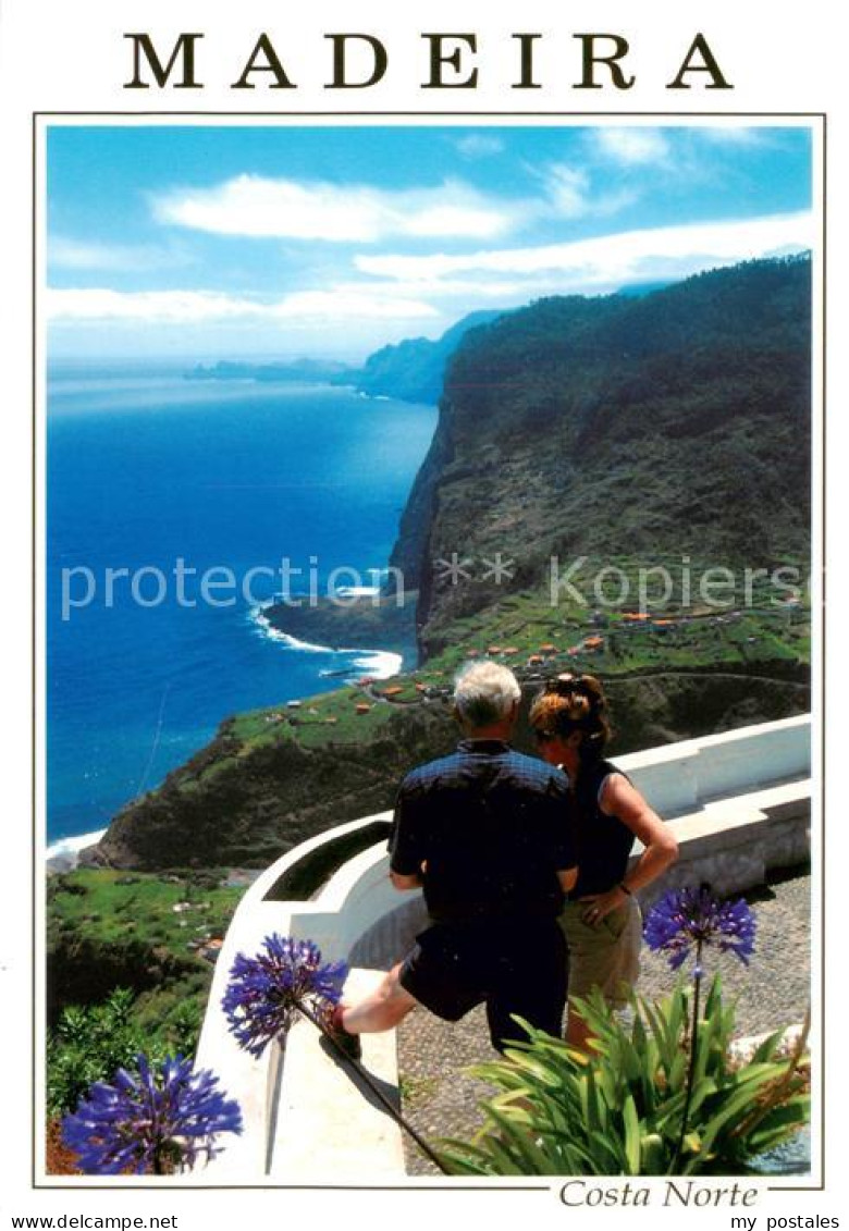 73790859 Madeira  Portugal A Costa Norte Vista Do Faial Para Leste  - Andere & Zonder Classificatie