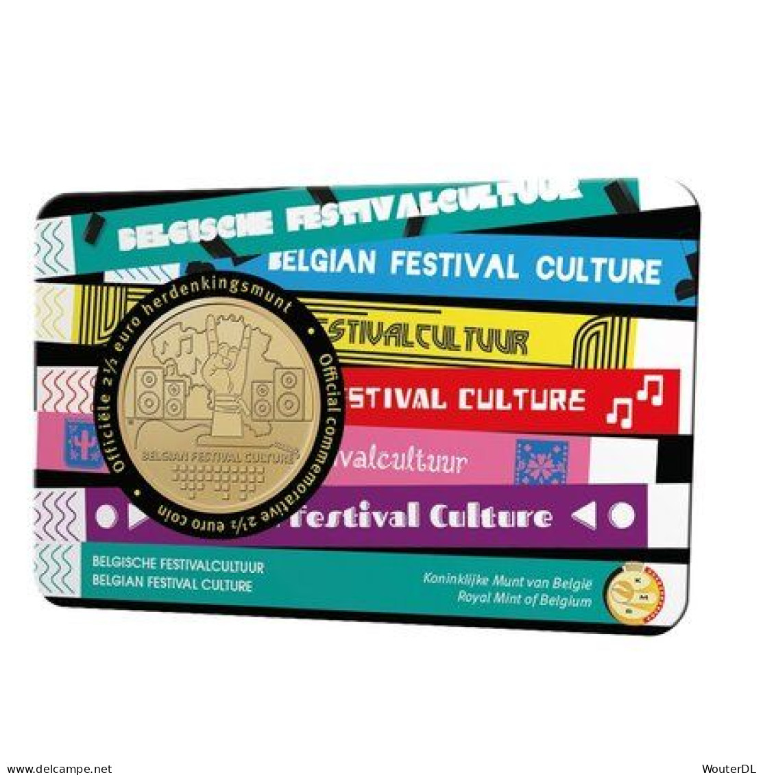 2,5 Euro België 2023 Festivalcultuur - Belgio