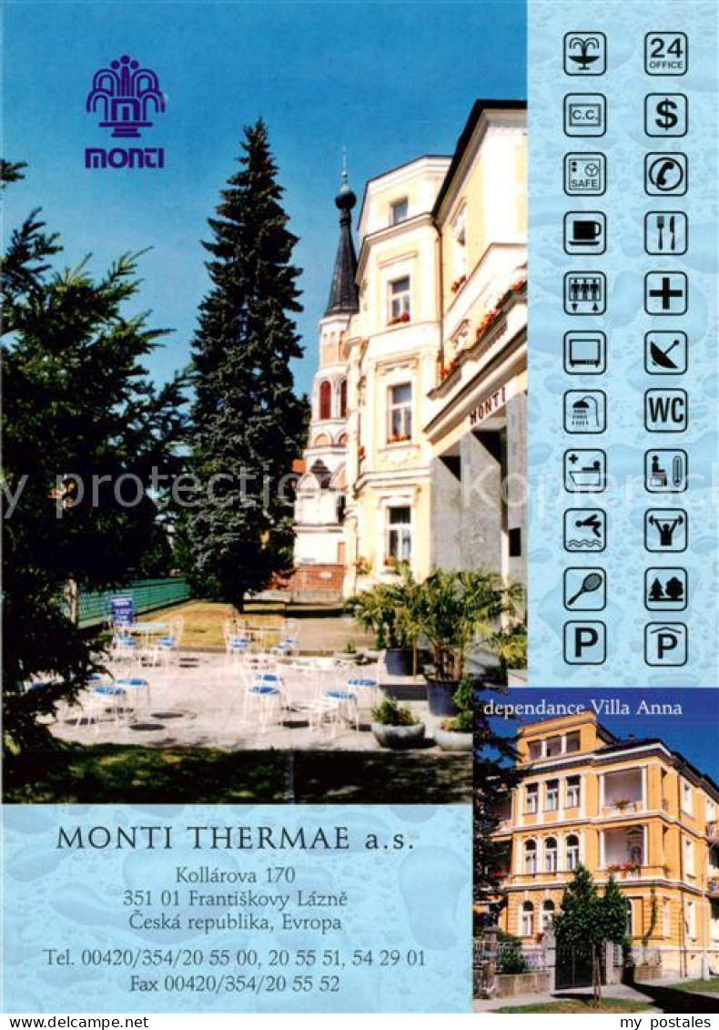 73790835 Frantiskovy Lazne Lazenske Sanatorium Monti Thermae Dependance Villa An - República Checa