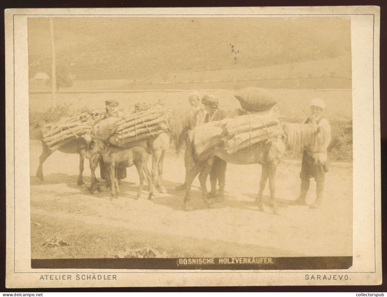 BOSNIA SARAJEVO  Vintage Photo  1890. Ca.  16*12 Cm - Europe