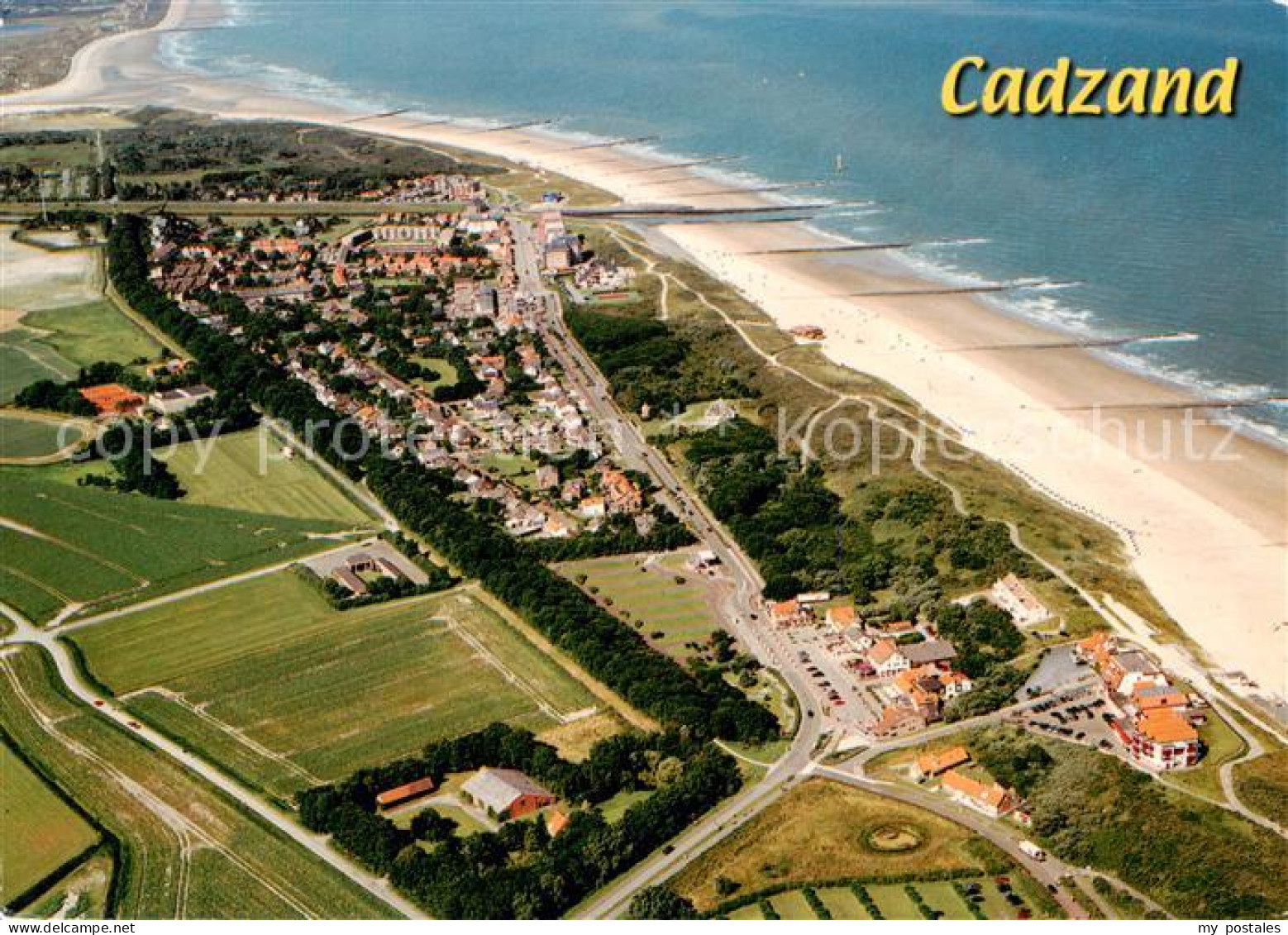 73790827 Cadzand Bad Zeeland NL Kuestenort Strand  - Autres & Non Classés