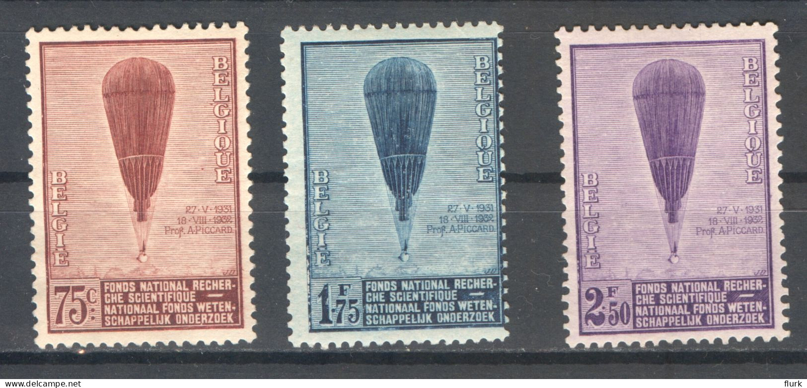 België Nr 353-355 XX Cote €150 Perfect - Unused Stamps