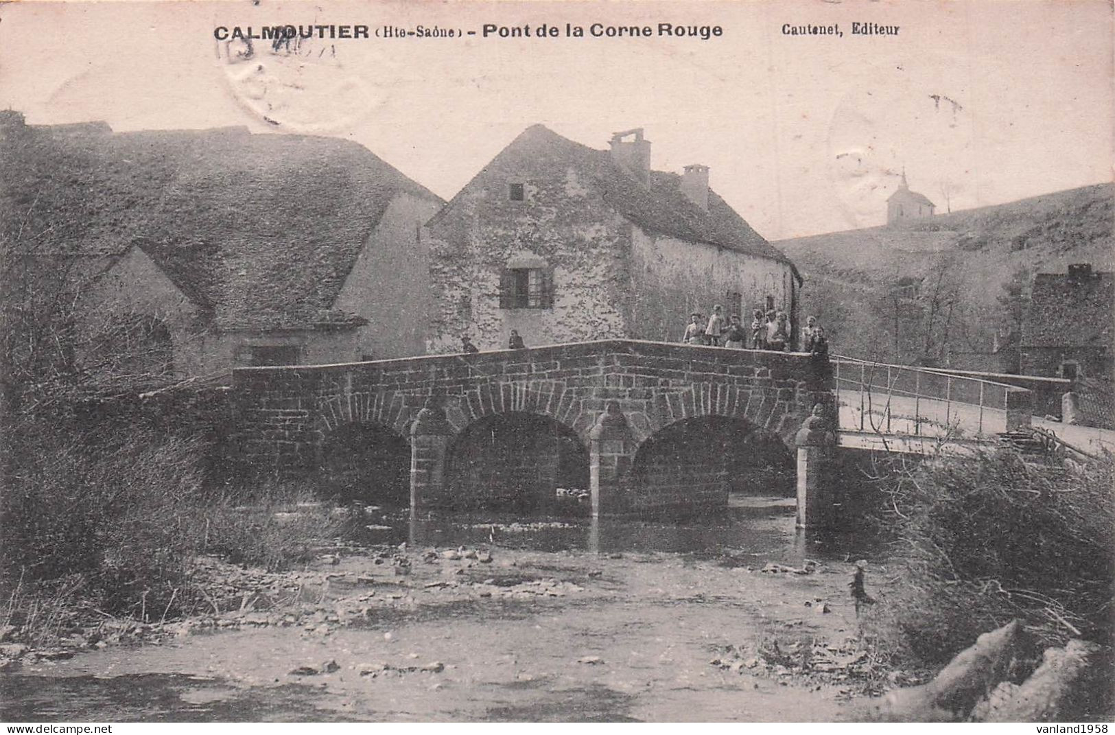 CALMOUTIERS-pont De La Corne Rouge - Andere & Zonder Classificatie