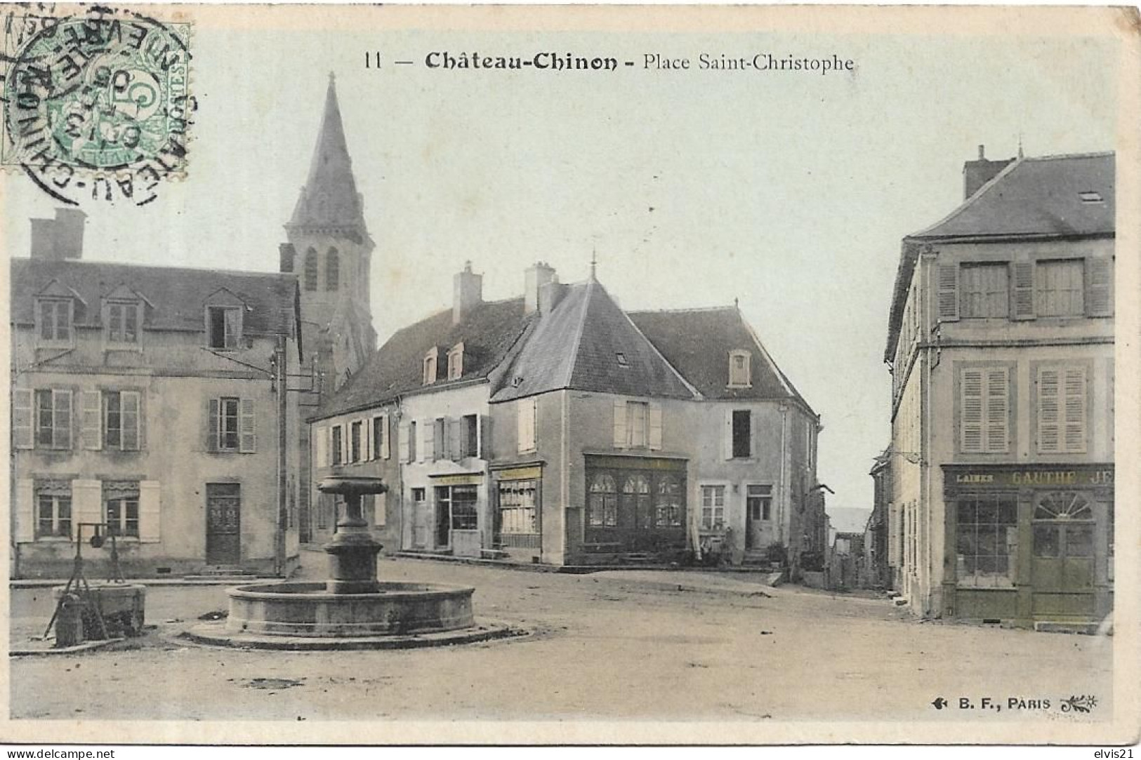 CHATEAU CHINON Place Saint Christophe - Chateau Chinon