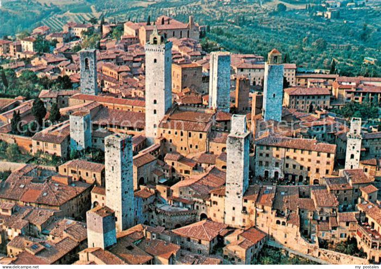 73790798 San Gimignano Toscana IT Cittá Dall Aereo  - Sonstige & Ohne Zuordnung