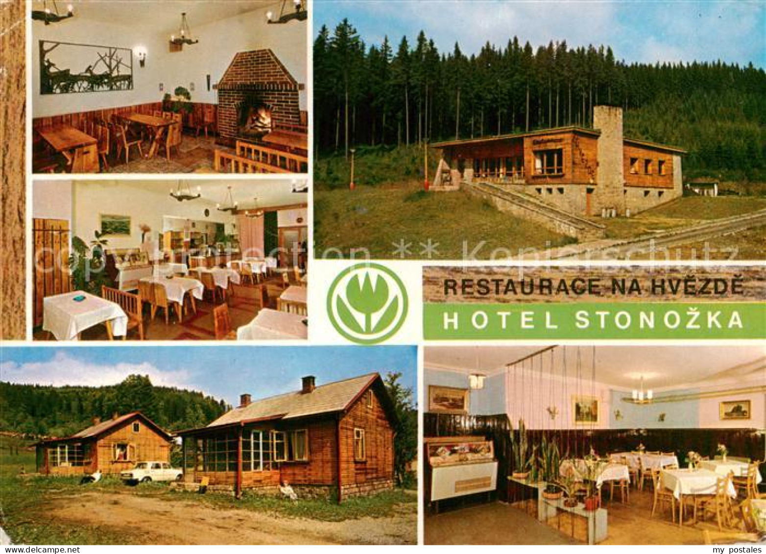 73790791 Karlova Studanka Karlsbrunn Schlesien CZ Hotel Stonozka Restaurace Na H - República Checa