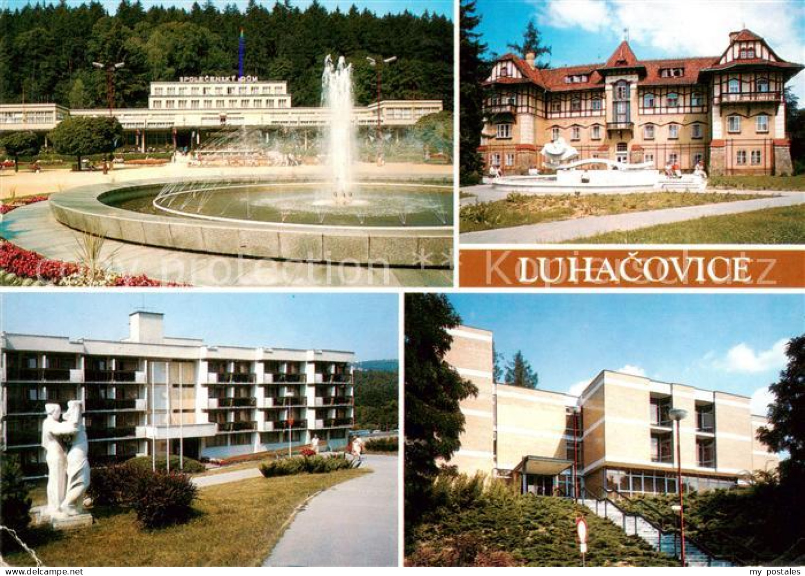 73790779 Luhacovice CZ Kurhotels Springbrunnen  - Tschechische Republik