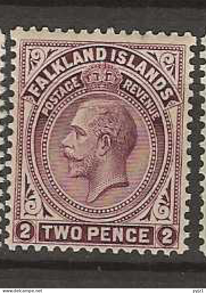 1921 MH Falkland Islands Mi 41 - Falklandinseln