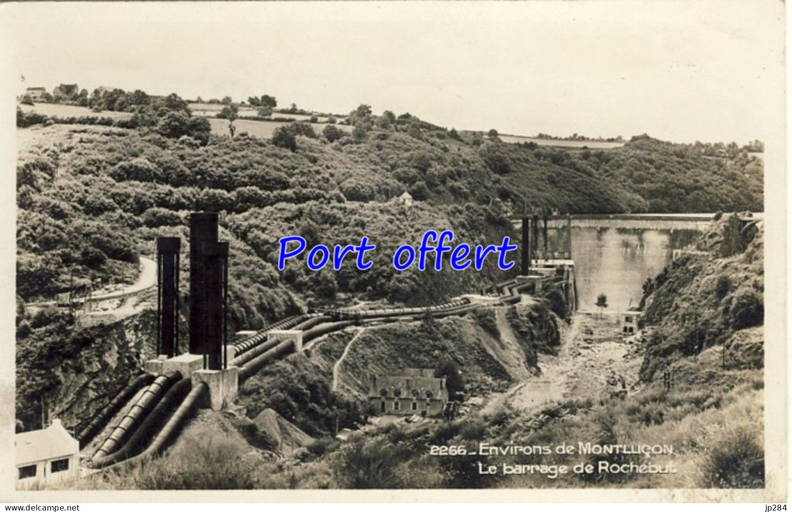 03 - Environs De Montluçon - Le Barrage De Rochebut - Montlucon