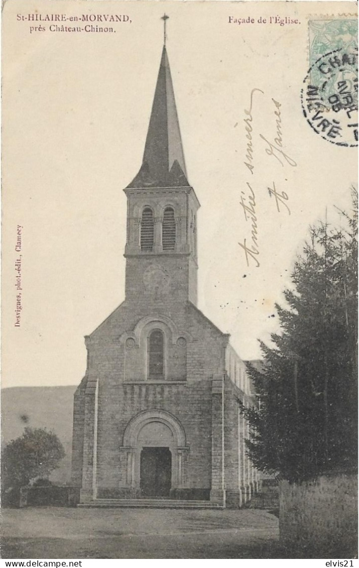 SAINT HILAIRE EN MORVAN Près CHATEAU CHINON - Autres & Non Classés