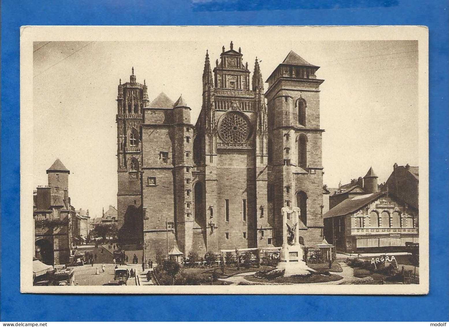 CPA - 12 - Rodez - La Cathédrale - Circulée En 1938 - Rodez