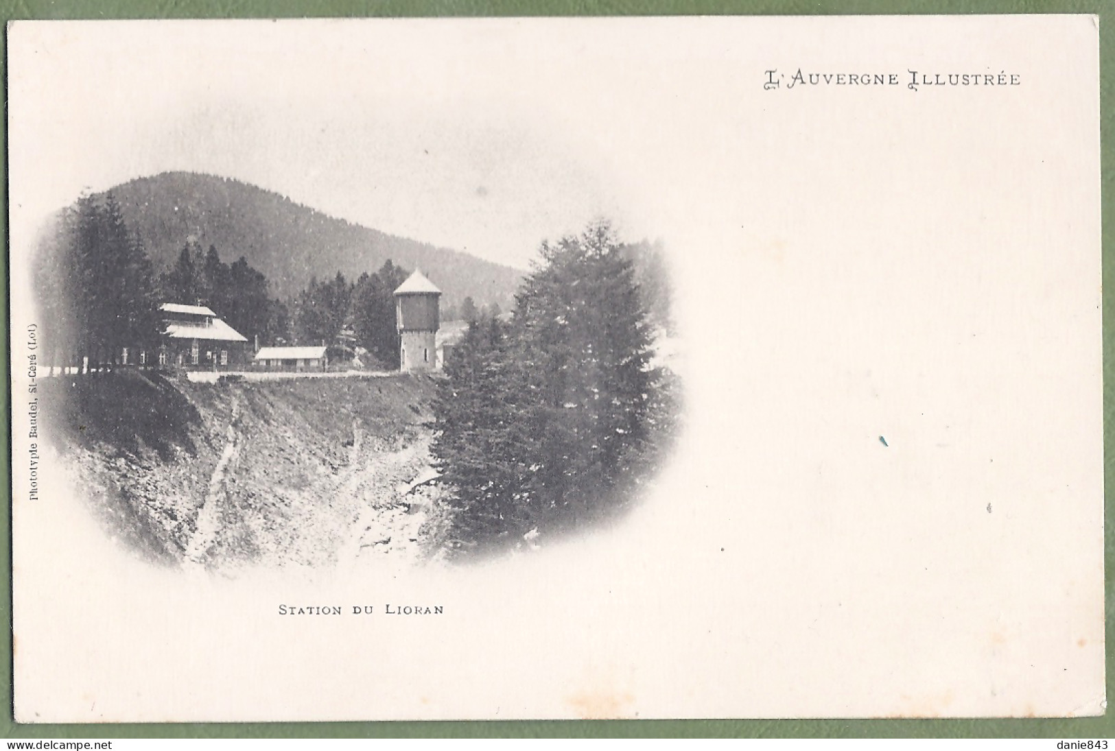 CPA Dos Précurseur  - CANTAL - STATION DU LIORANT - Autres & Non Classés