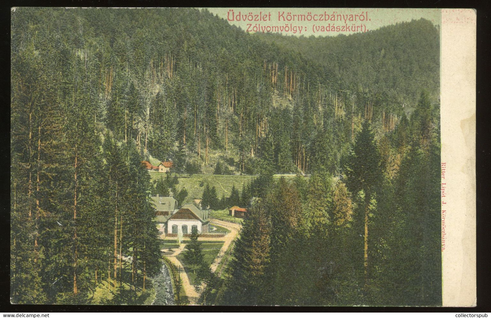 KÖRMÖCBÁNYA  Vintage Postcard - Hongrie