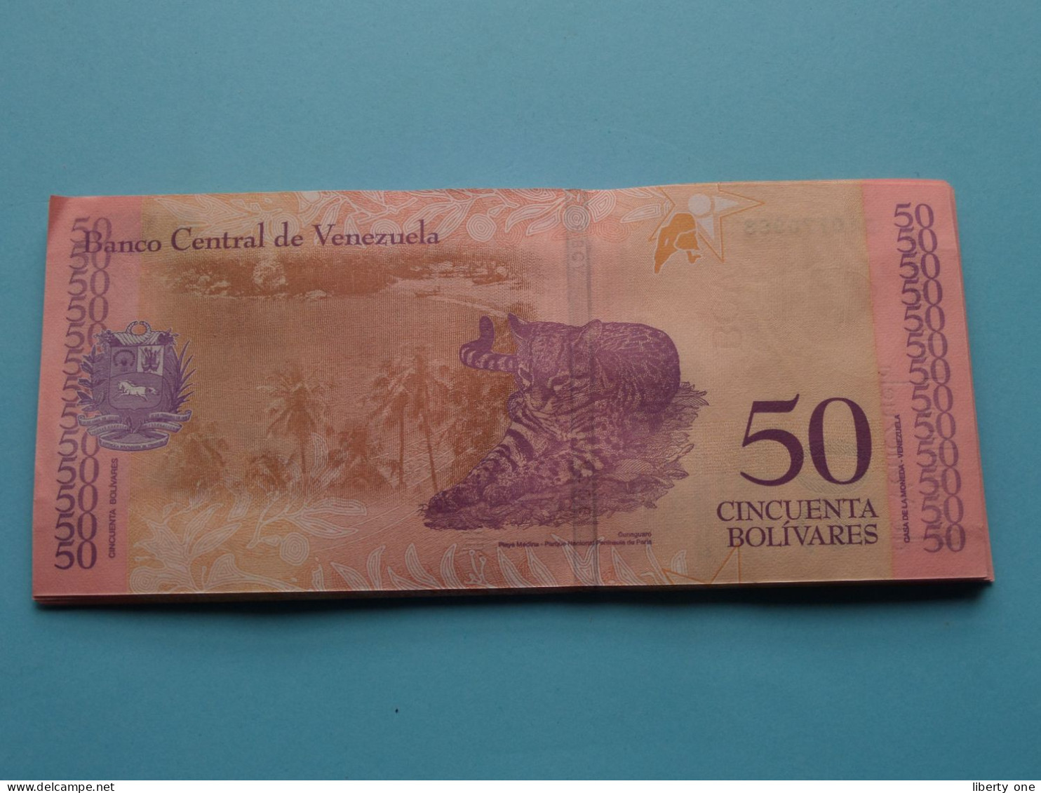 50 - Cincuenta Bolivares > 15 De Enero De 2018 > Republica Bolivariana De Venezuela ( For Grade, Please See Photo )! - Venezuela