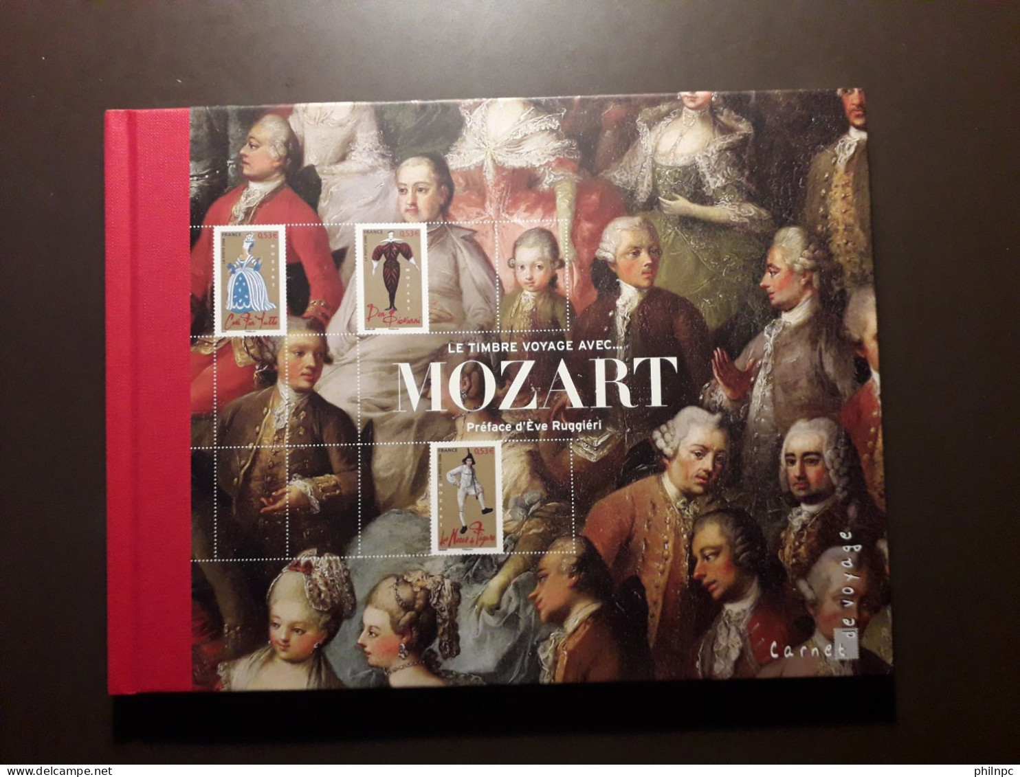 France, Carnet, Ouvrage De Luxe, 4010, 3917/3922, Livre Mozart, Neuf **, TTB - Neufs