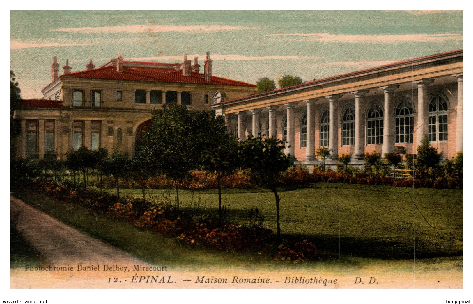 Epinal -  Maison Romaine - Bibliothèque - Epinal