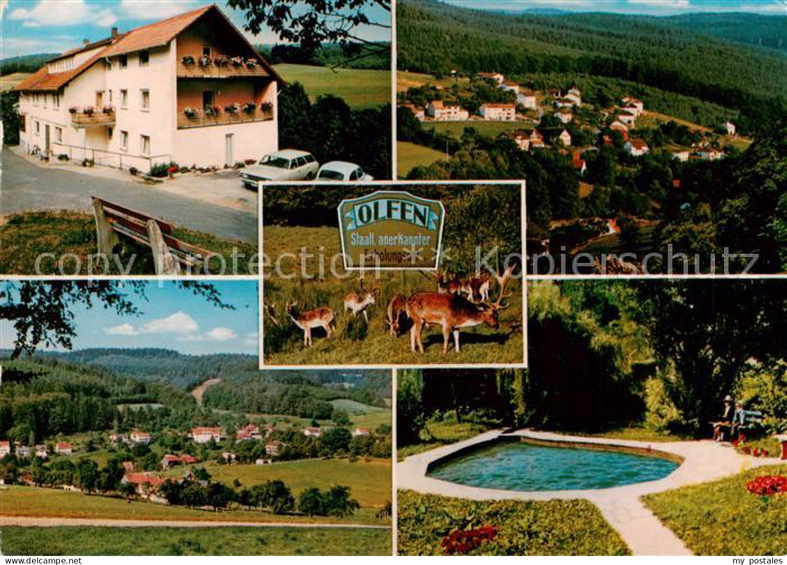 73790494 Olfen Odenwald Gasthaus Pension Zum Spaeterwald Panorama Luftkurort Wil - Other & Unclassified