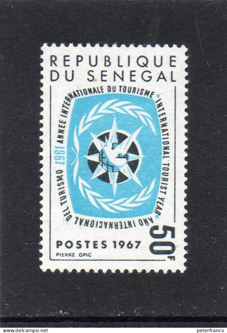1967 Senegal - Anno Int. Del Turismo - Sénégal (1960-...)