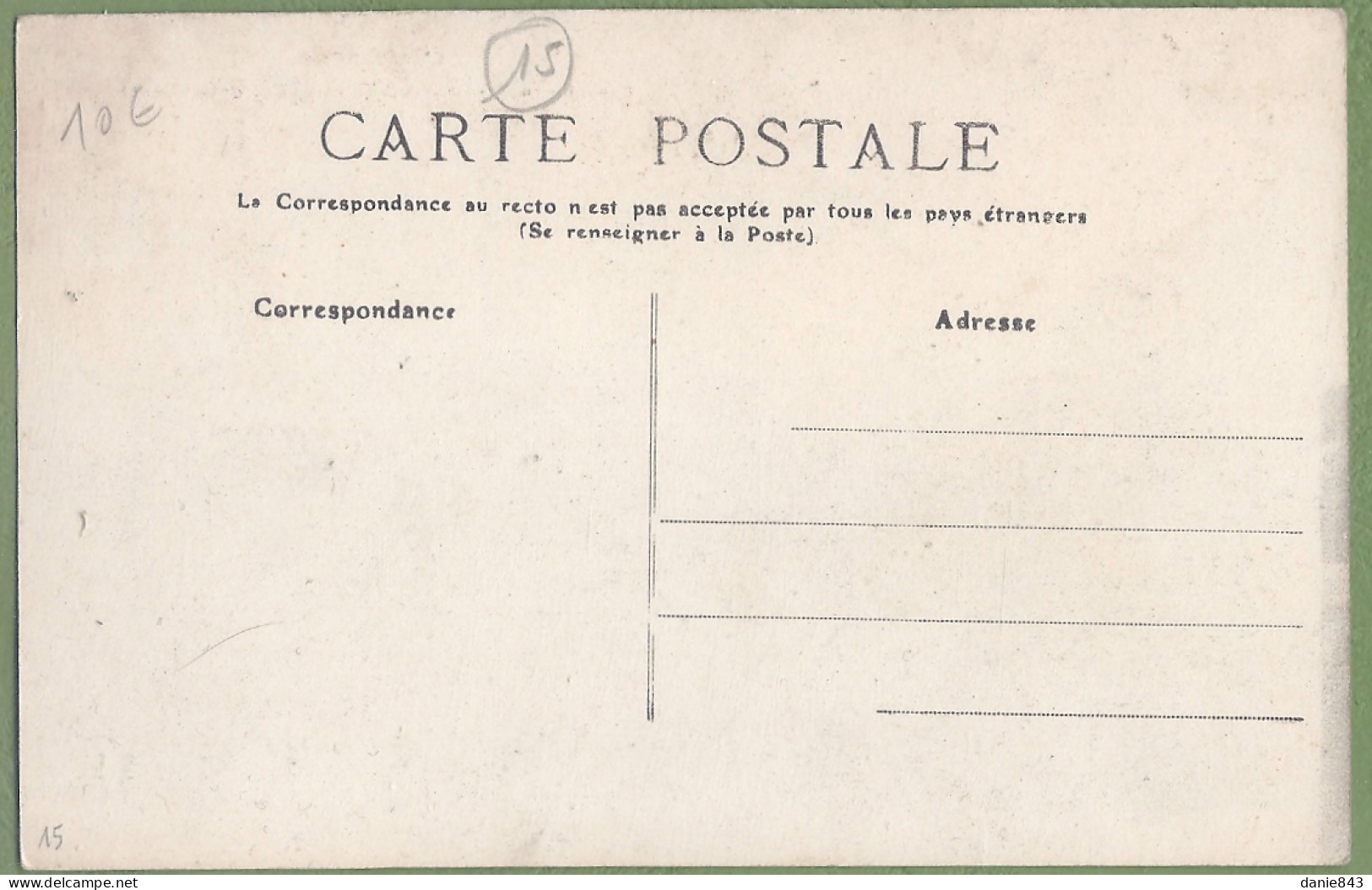 CPA  - CANTAL - CHATEAU DE PESTEL (COTÉ OUEST) - Other & Unclassified