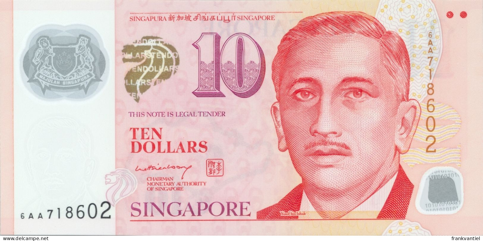 Singapore P-48a 10 Dollars (2004) UNC - Singapour