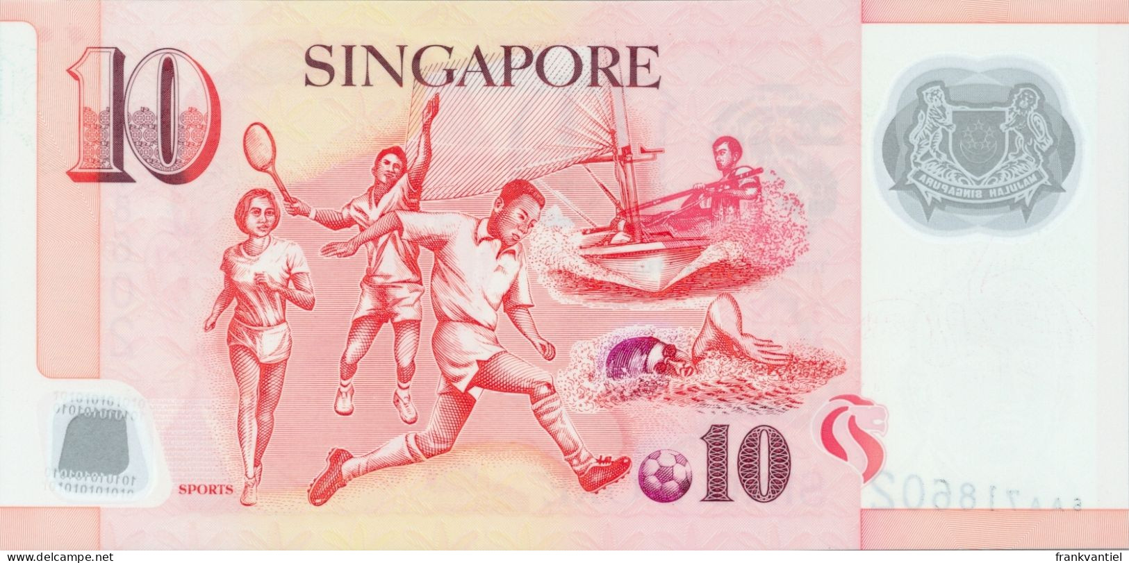 Singapore P-48a 10 Dollars (2004) UNC - Singapour