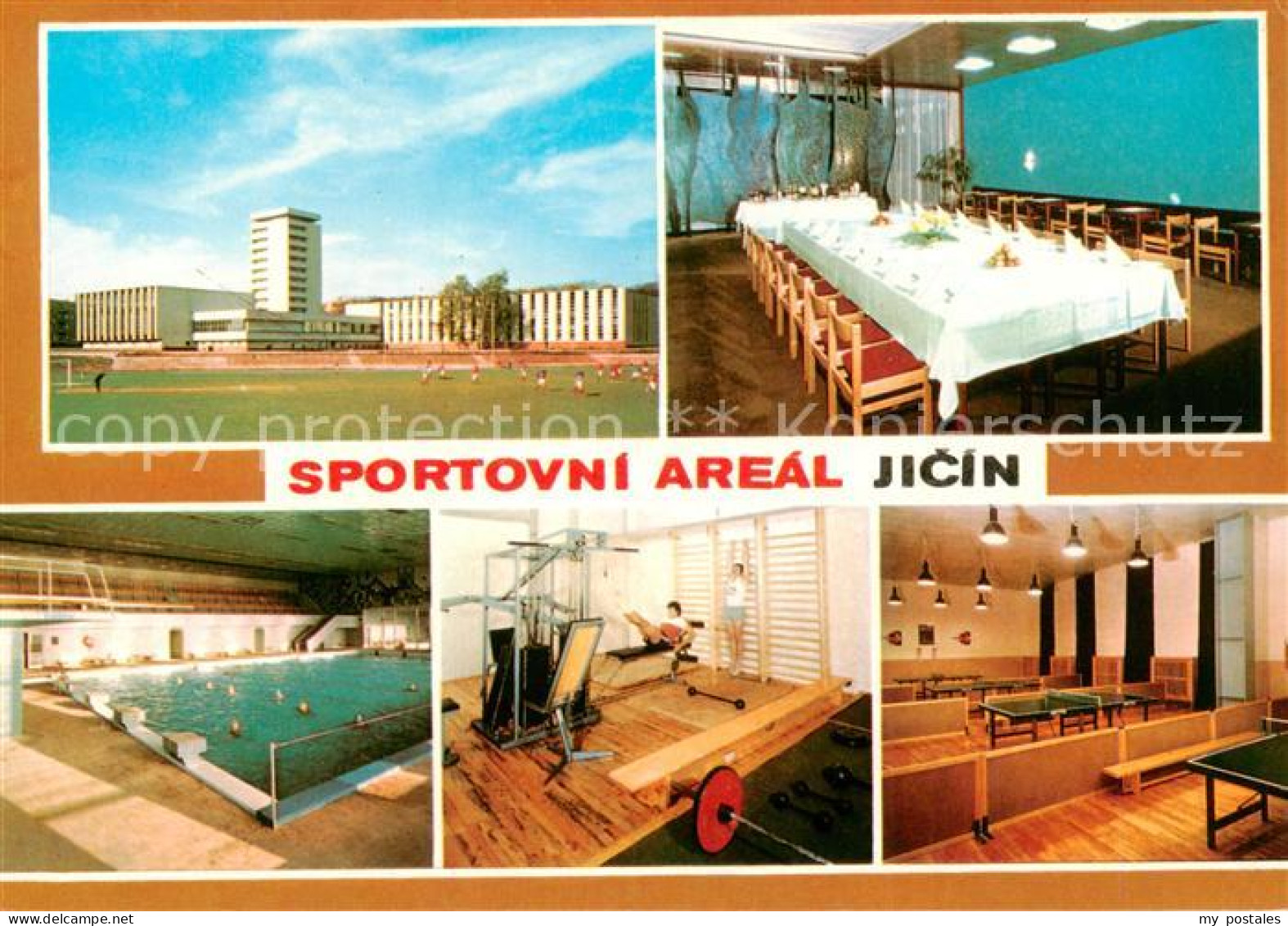 73790454 Jicin CZ Sportovni Areal Sportzentrum Hallenbad Fitnessstudio Tischtenn - República Checa