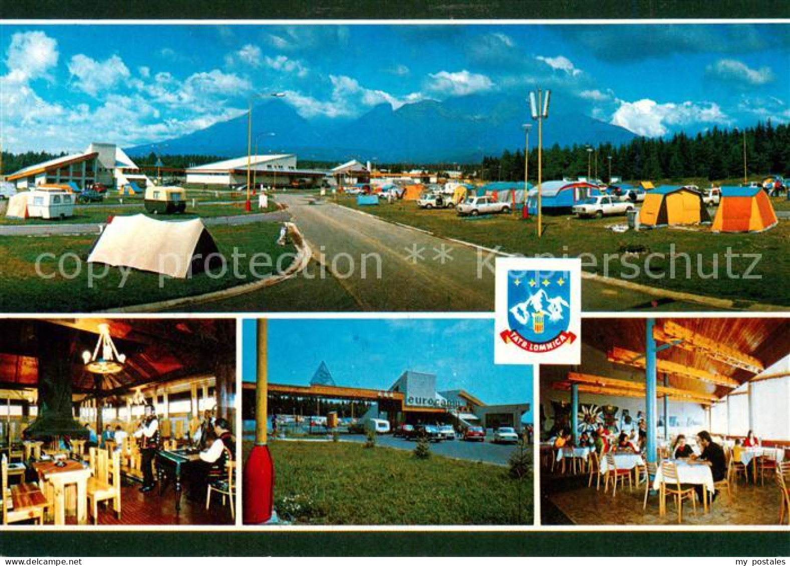 73790446 Tatranska Lomnica SK Campingplatz Eurocampu FICC Restaurant Hohe Tatra  - Slovacchia