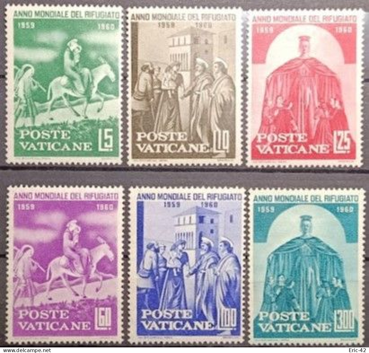 VATICAN. Y&T N°293/298* (issu D'une Collection). NEUF*. - Neufs