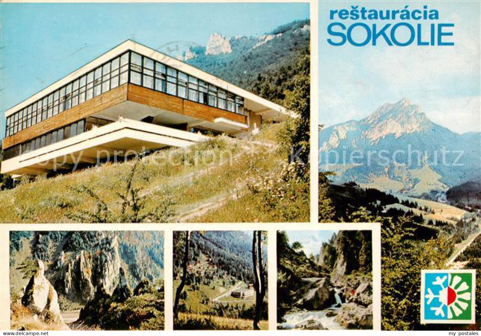 73790444 Mala Fatra Kleine Fatra SK Restauracia Sokolie Landschaftspanorama Berg - Slovakia