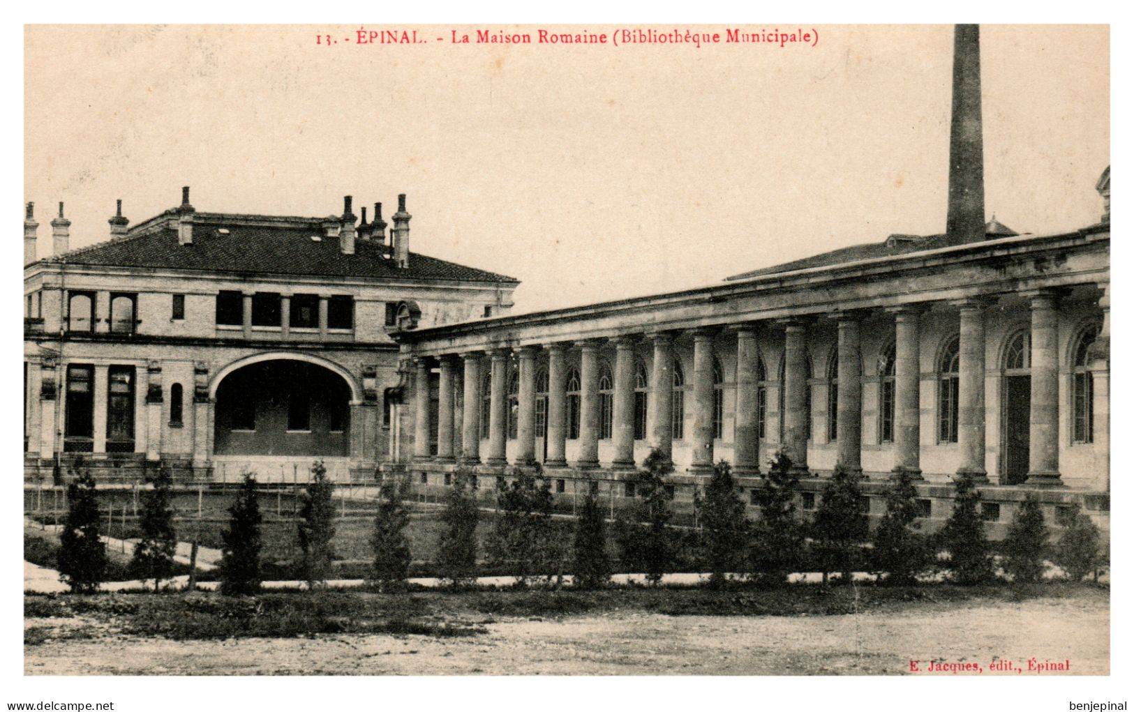 Epinal -  La Maison Romaine (Bibliothèque Municipale) - Epinal