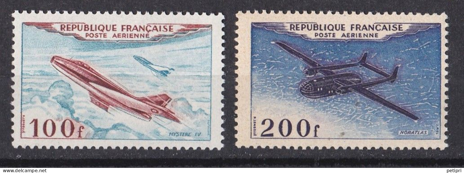 FRANCE Poste Aérienne Y&T N°  30  Et  31  NEUF ** - 1927-1959 Ungebraucht