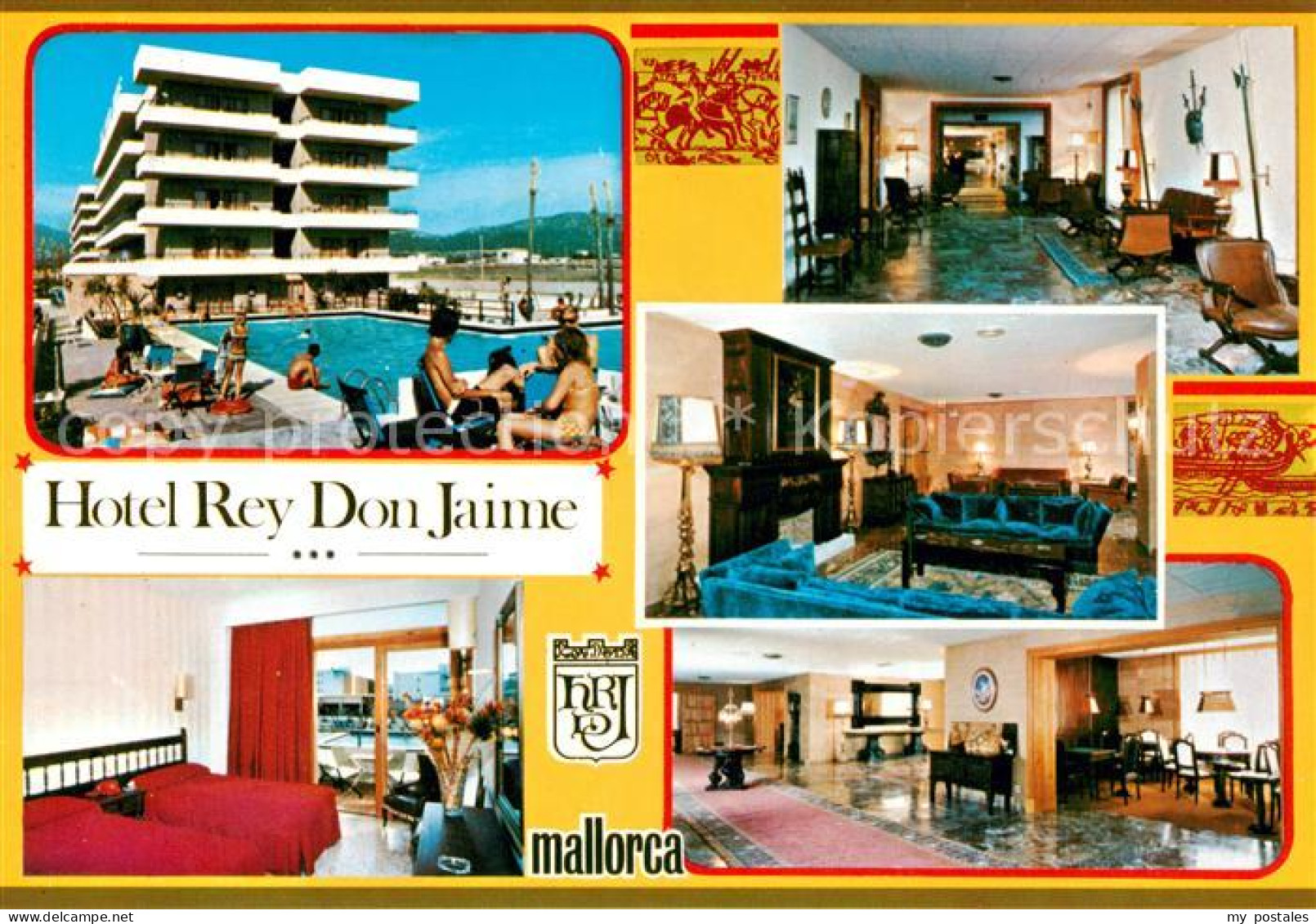 73790405 Santa Ponsa Mallorca Islas Baleares Hotel Rey Don Jaime Piscina Santa P - Other & Unclassified