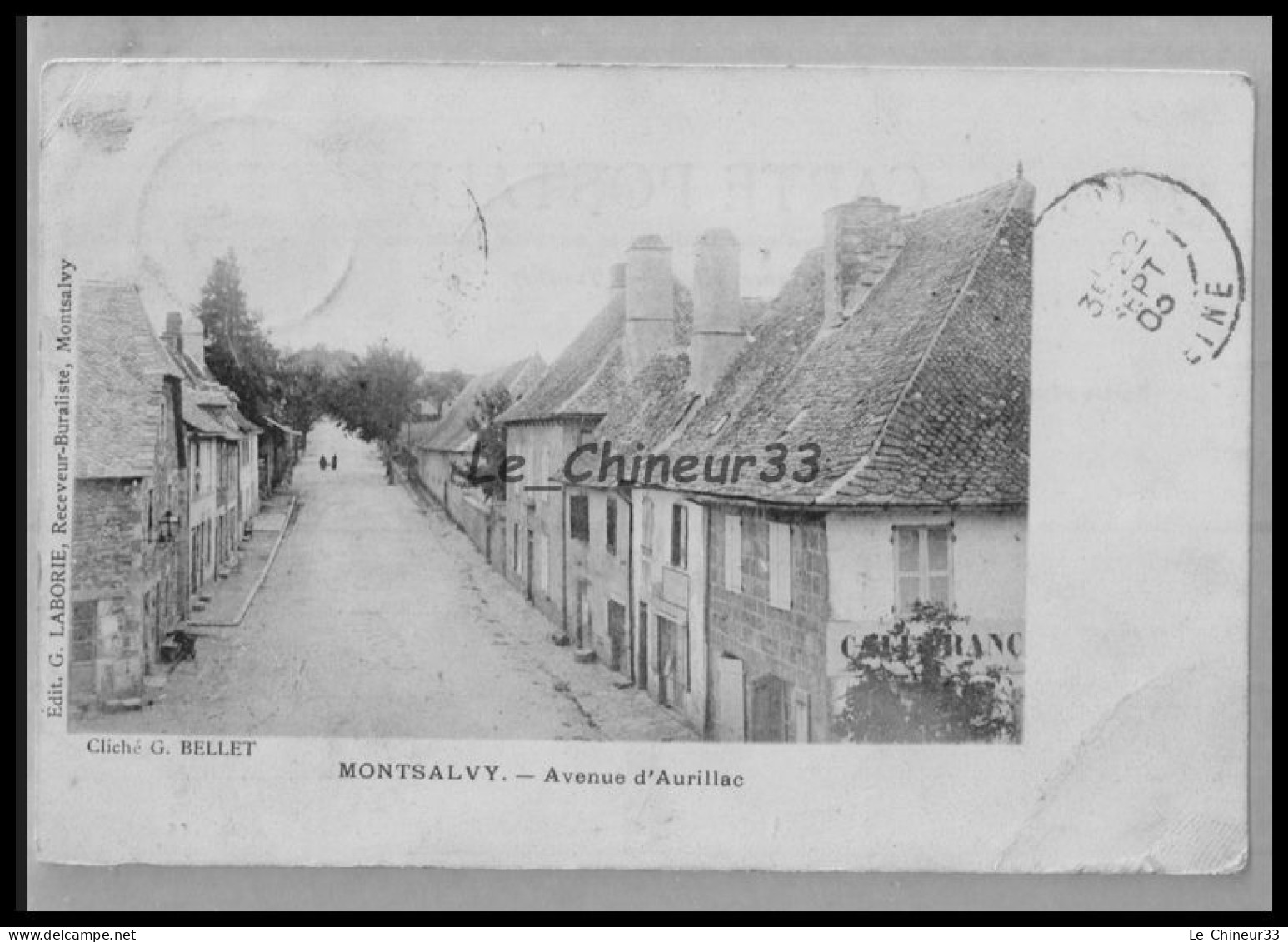 15 - MONTSALVY ---Avenue D'Aurillac - Autres & Non Classés