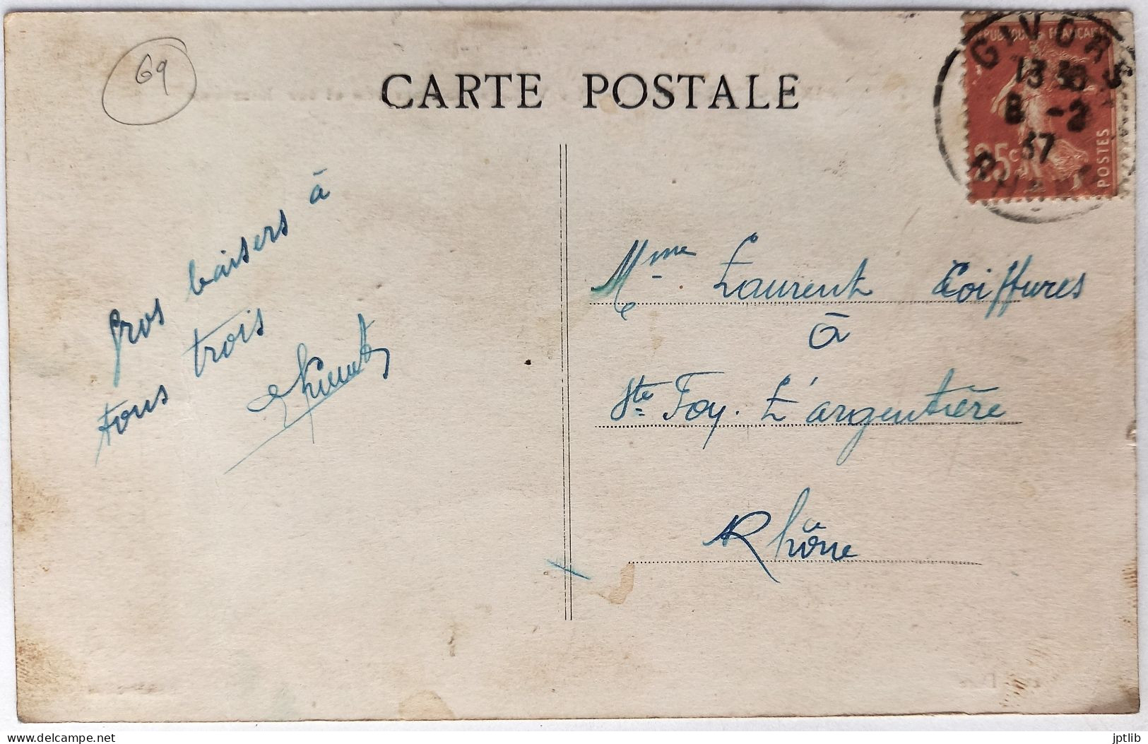 CPA Carte Postale / 69 Rhône, St Ou Saint-Romain-en-Gier / Coll. Dorel / Le Village, Son Arrivée Et Ses Hameaux. - Other & Unclassified