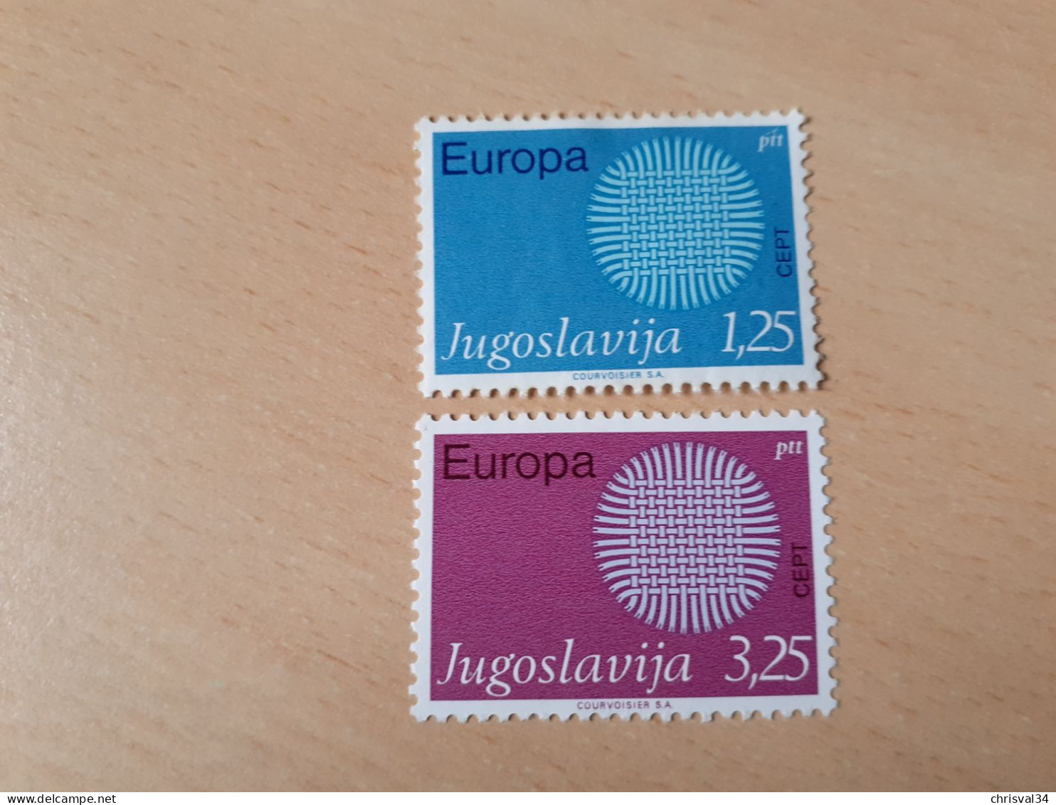 TIMBRES   YOUGOSLAVIE    ANNÉE  1970      N  1269  /  1270   COTE  1,50  EUROS   NEUFS   LUXE** - Unused Stamps