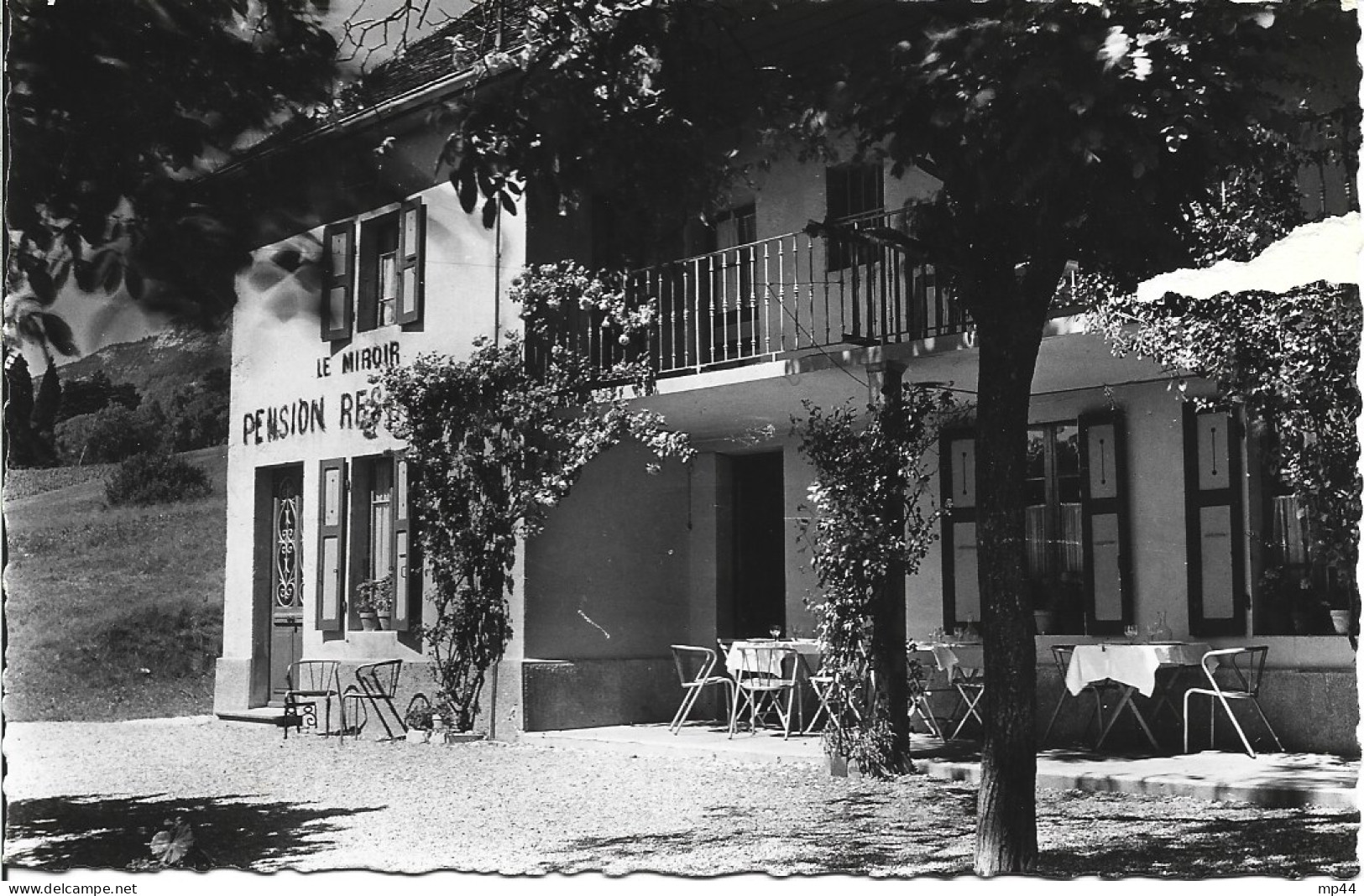 1D  ---  74  MENTHON-ST BERNARD  Pension Restaurant "Le Miroir" - Autres & Non Classés