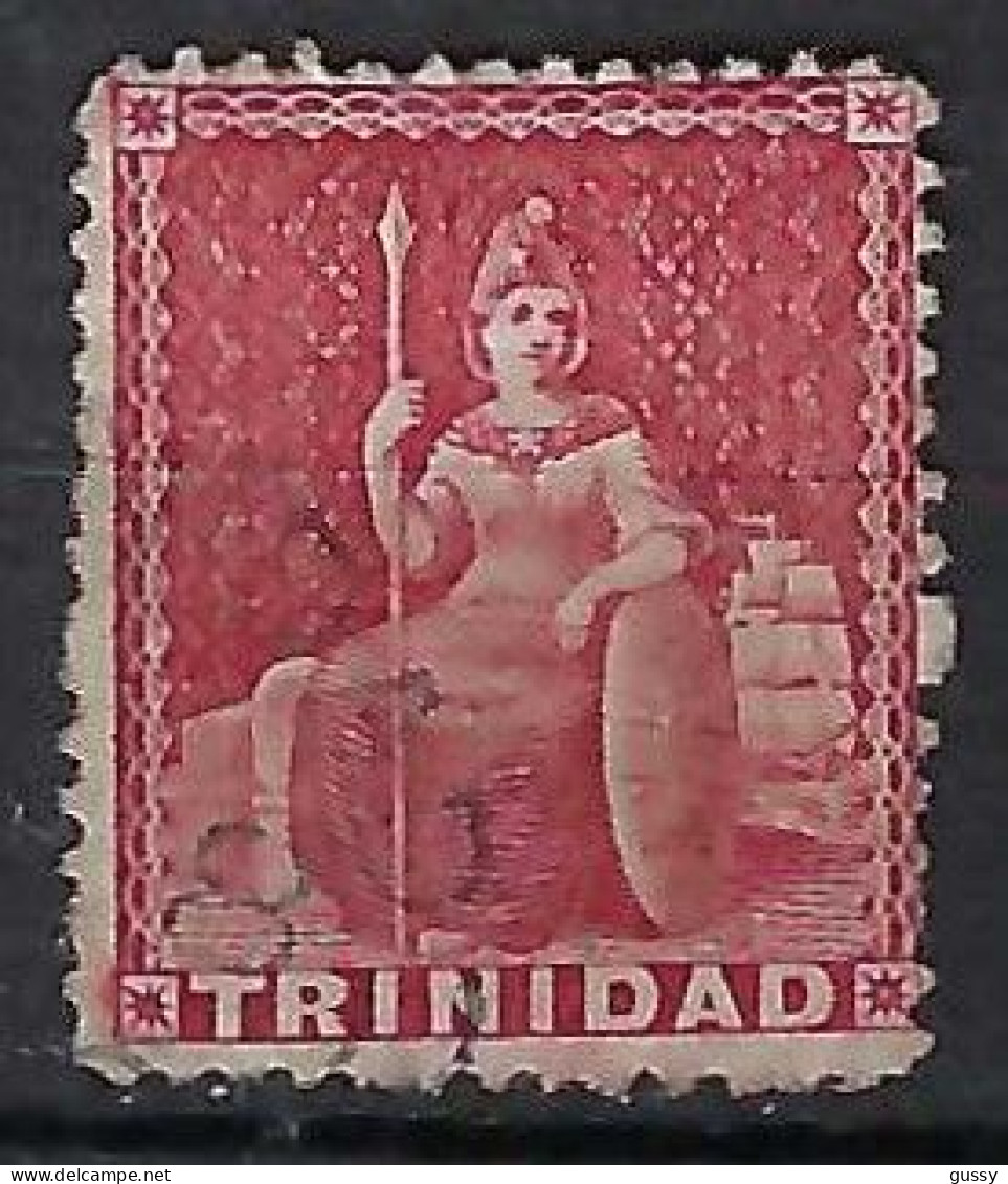 TRINITE & TOBAGO 1860-63: Le Y&T 13a Obl. - Trinité & Tobago (...-1961)