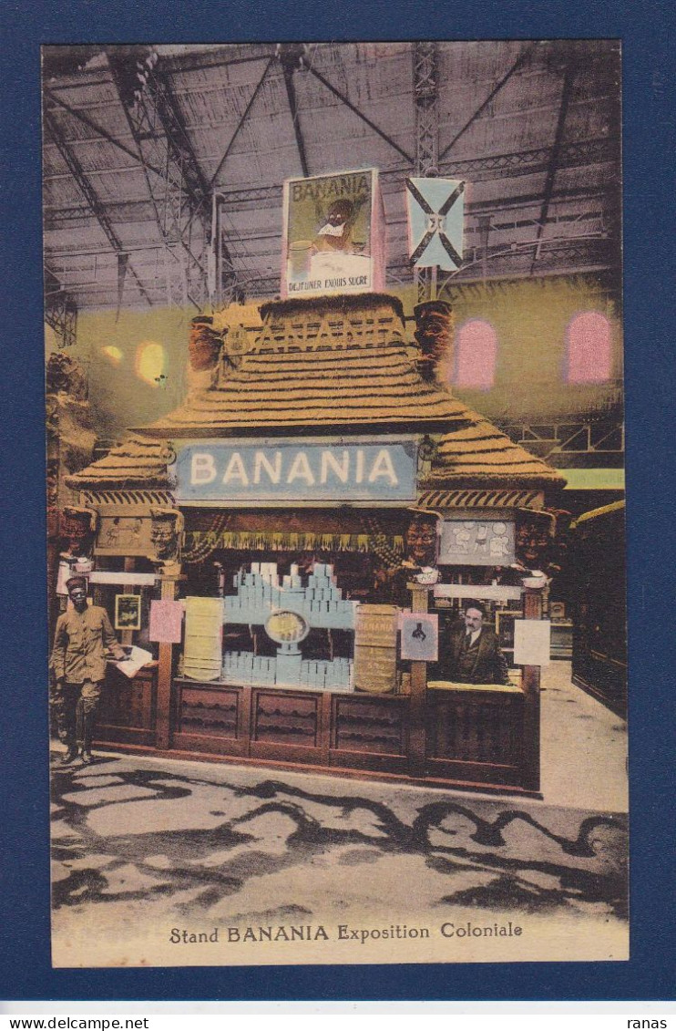 CPA Publicité Banania Non Circulée Négritude Paris Exposition Coloniale - Advertising