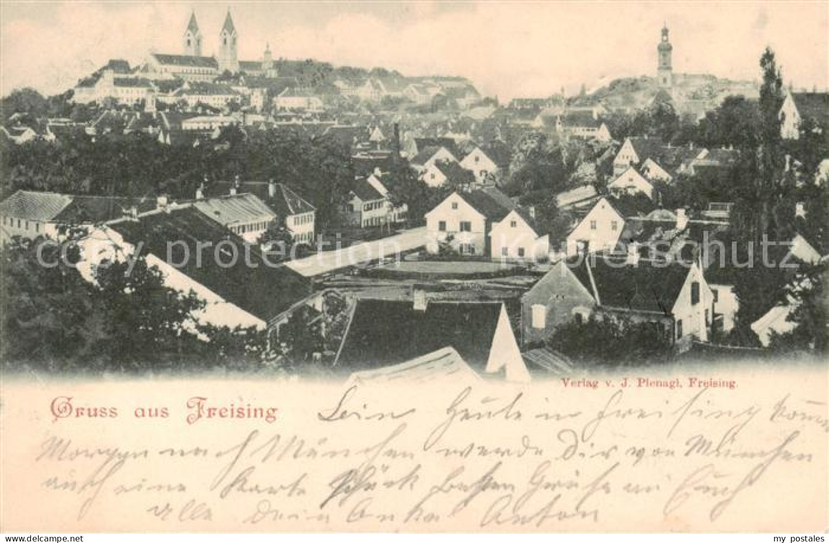 73790357 Freising Oberbayern Totalansicht Freising Oberbayern - Freising