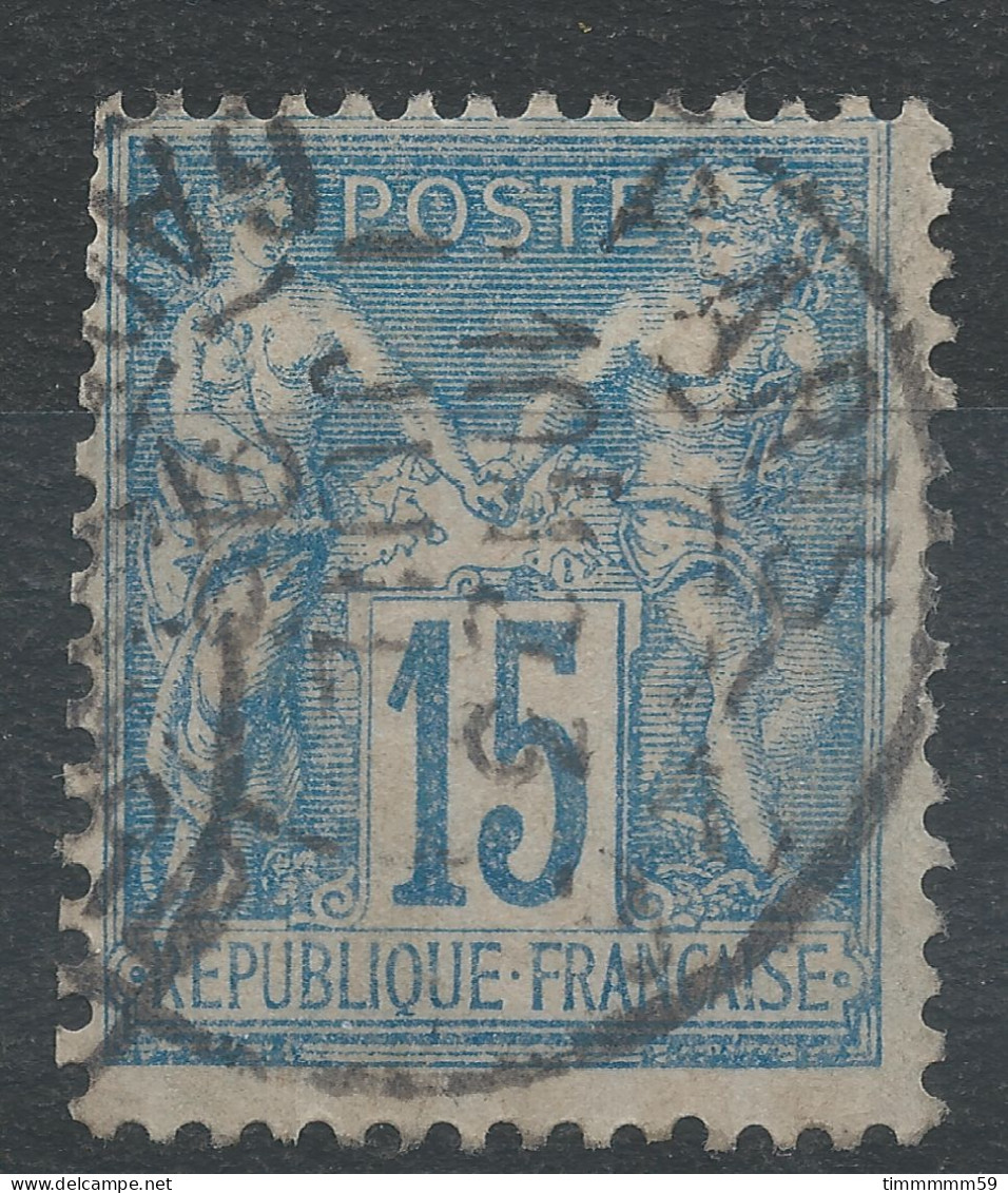 Lot N°82816   N°90, Oblitéré Cachet à Date De PARIS_26 "GARE DU NORD" - 1876-1898 Sage (Type II)