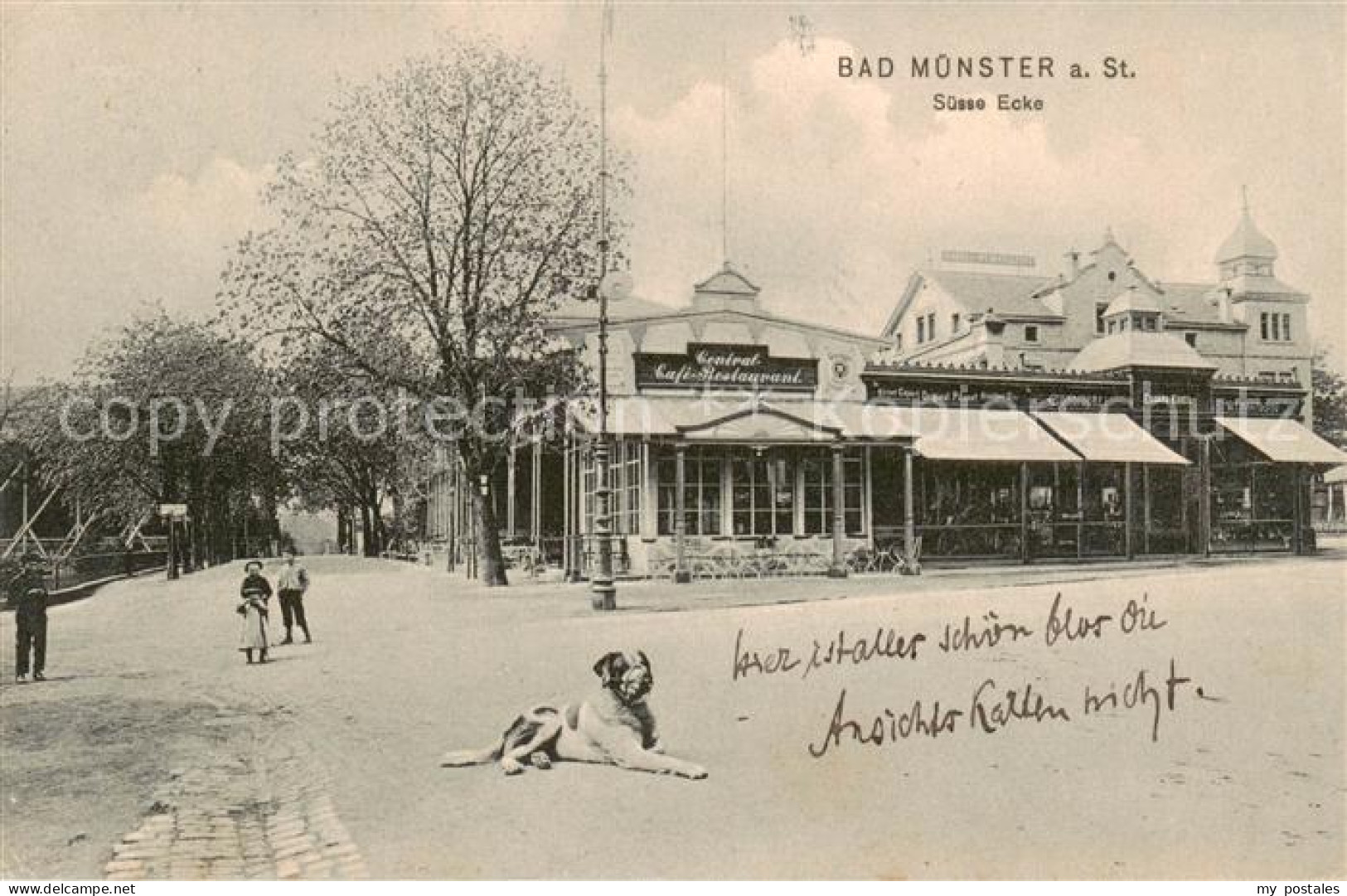 73790339 Bad Muenster Stein Ebernburg Central Cafe-Restaurant Bad Muenster - Autres & Non Classés