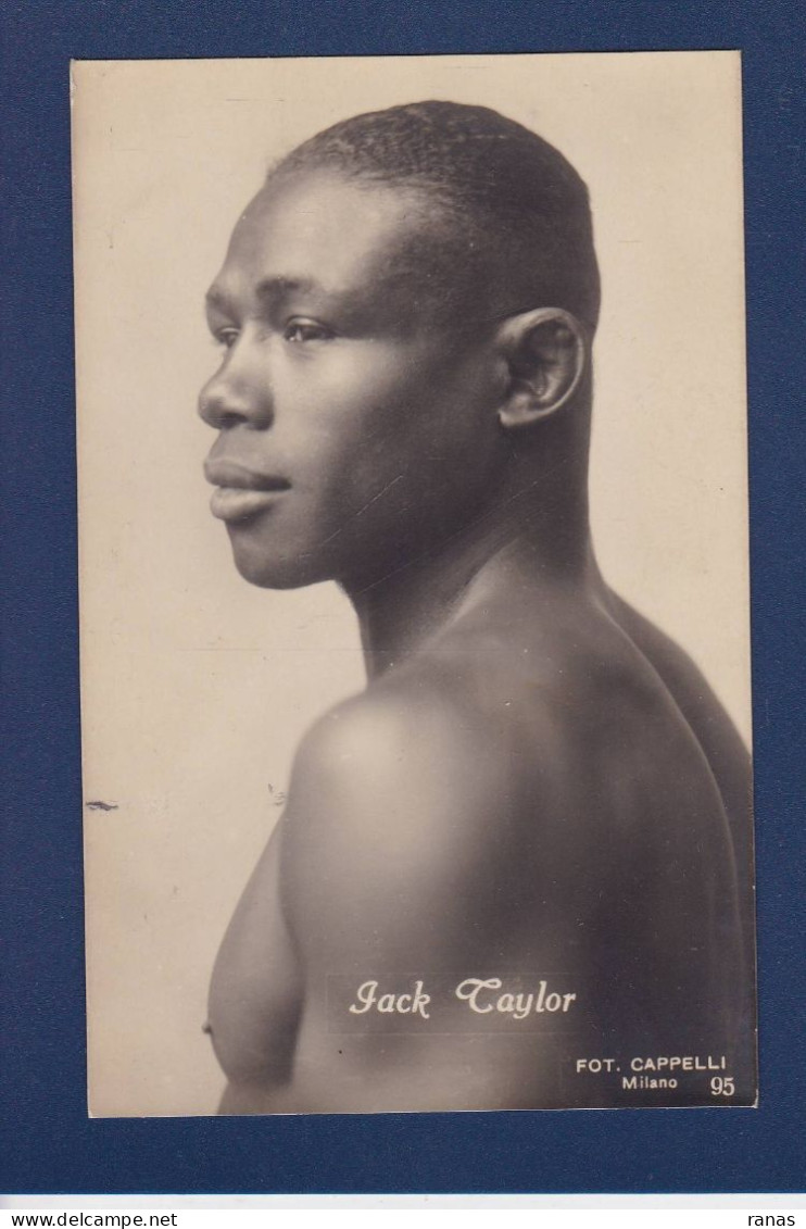 CPA Boxe Boxeur Non Circulée Négritude Jack Taylor - Boxing